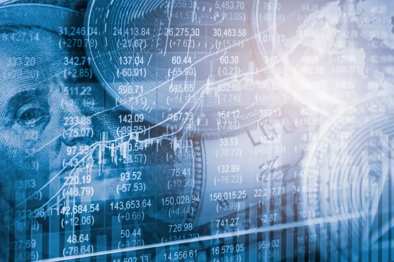 Private equity fund accountant analyzing portfolio financials